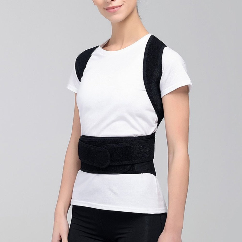 Adjustable Posture Corrector Belt – Back & Shoulder Support Brace