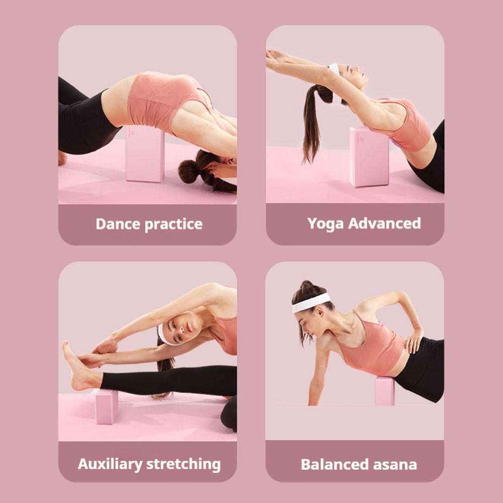 Yoga Bricks & Foam Blocks | Stretching & Support Tools -Gym Blocks Training Exercise Fitness