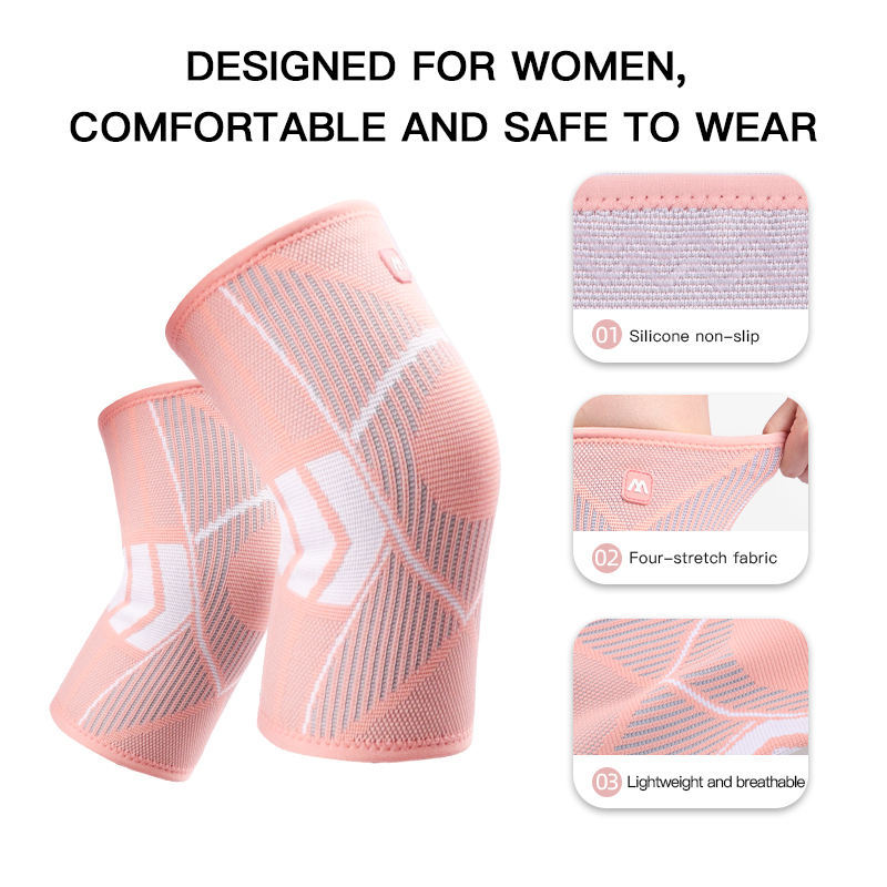 Knee Compression Sleeves – Supportive Fit for Comfort, Mobility & Active Lifestyle – Unisex Knee Braces for Everyday Wear