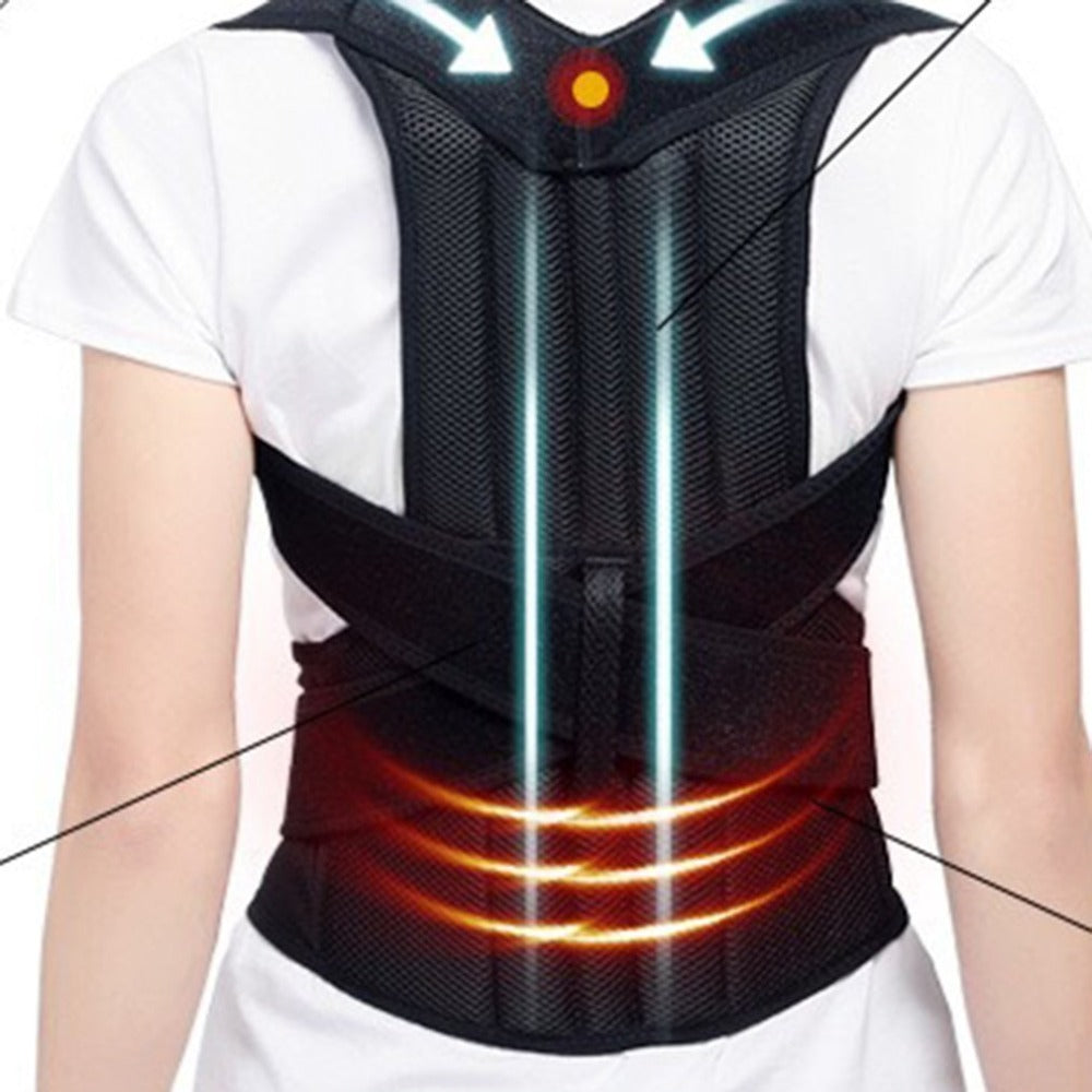Adjustable Posture Corrector Belt – Back & Shoulder Support Brace