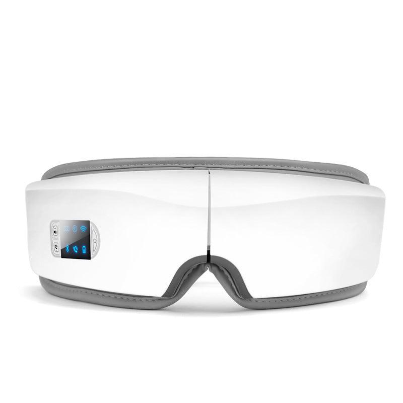Portable Eye Massager for Stress Relief & Eye Strain – Adjustable Heat & Vibration Therapy