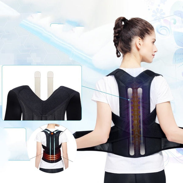 Adjustable Posture Corrector Belt – Back & Shoulder Support Brace